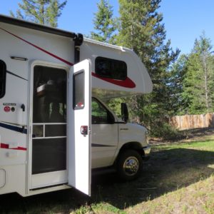 Campsite RV or trailer